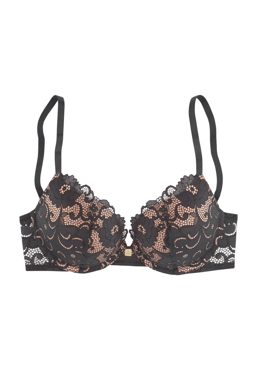 Женский кружевной бюстгальтер пуш-ап с чашечками Temptation B с цветочным принтом LASCANA, цвет Schwarzkaramell
Женский кружевной бюстгальтер пуш-ап с чашечками Temptation B с цветочным принтом LASCANA, цвет Schwarzkaramell