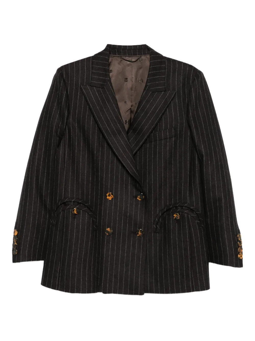 Пиджак в тонкую полоску Blazé Milano, коричневый
Пиджак в тонкую полоску Blazé Milano, коричневый