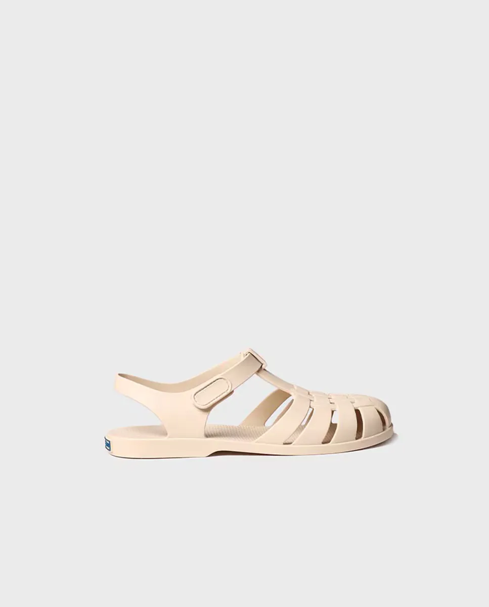 Детские резиновые сандалии с клейкой застежкой Toni Pons, цвет Crudo
Детские резиновые сандалии с клейкой застежкой Toni Pons, цвет Crudo