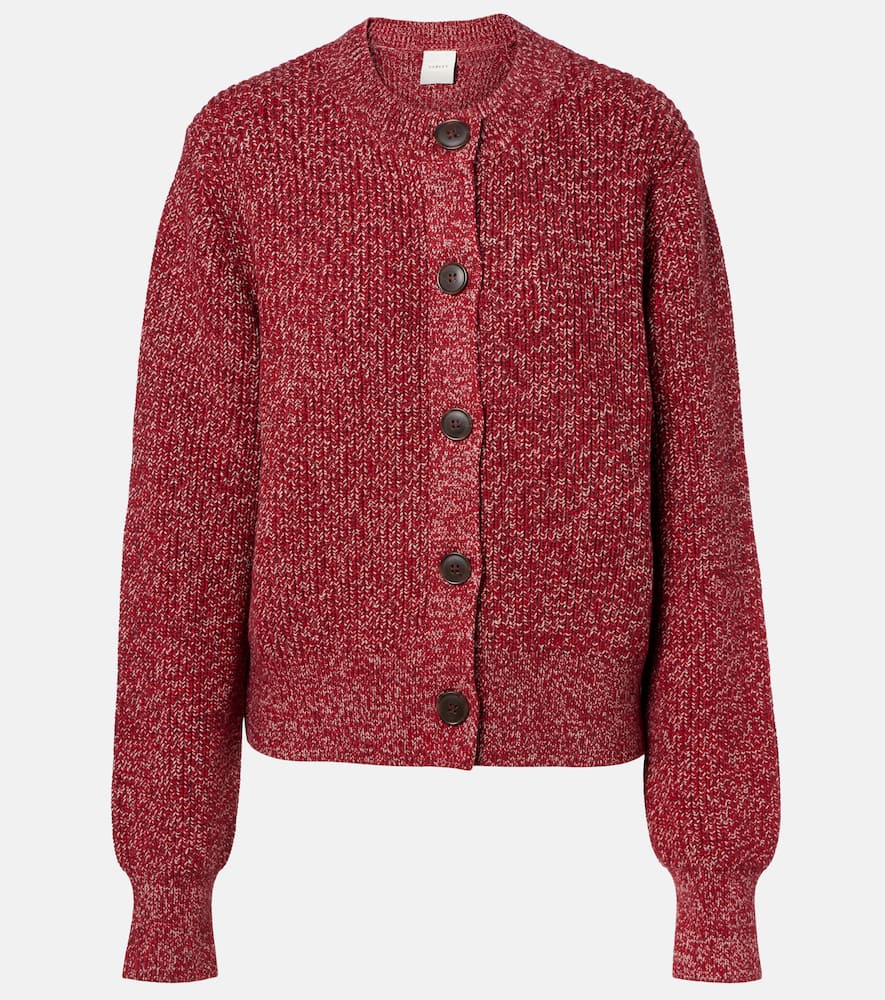 Кардиган Патрисия с ребристым узором Varley, Red Flecked
Кардиган Патрисия с ребристым узором Varley, Red Flecked