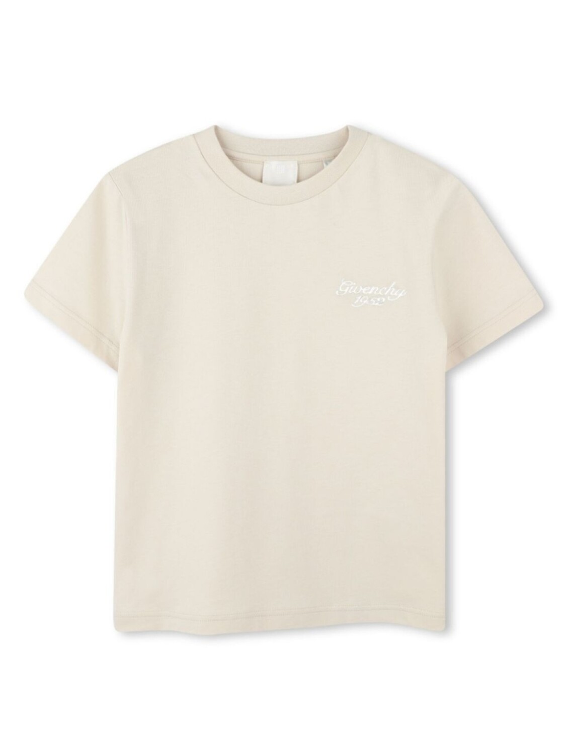 Футболка с вышитым логотипом Givenchy Kids, нейтральный цвет
Футболка с вышитым логотипом Givenchy Kids, нейтральный цвет
