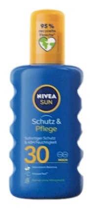 Nivea Sun, Защитный спрей-фильтр 30, 200мл
Nivea Sun, Защитный спрей-фильтр 30, 200мл