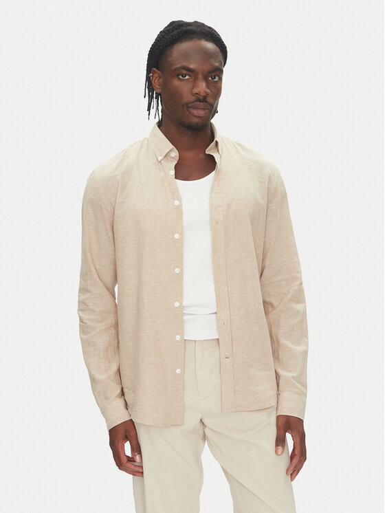 Свободная рубашка 30-203344B Lindbergh, бежевый
Свободная рубашка 30-203344B Lindbergh, бежевый