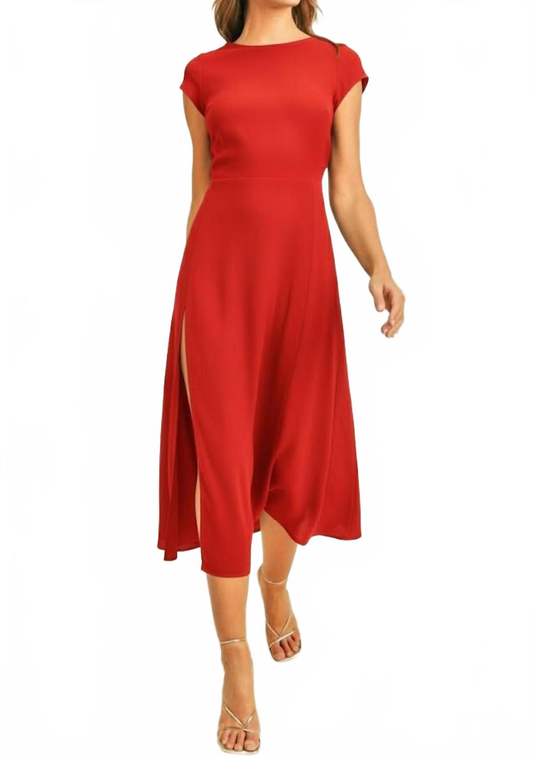 Платье миди Katie с открытой спиной красного цвета Reset By Jane, красный
Платье миди Katie с открытой спиной красного цвета Reset By Jane, красный