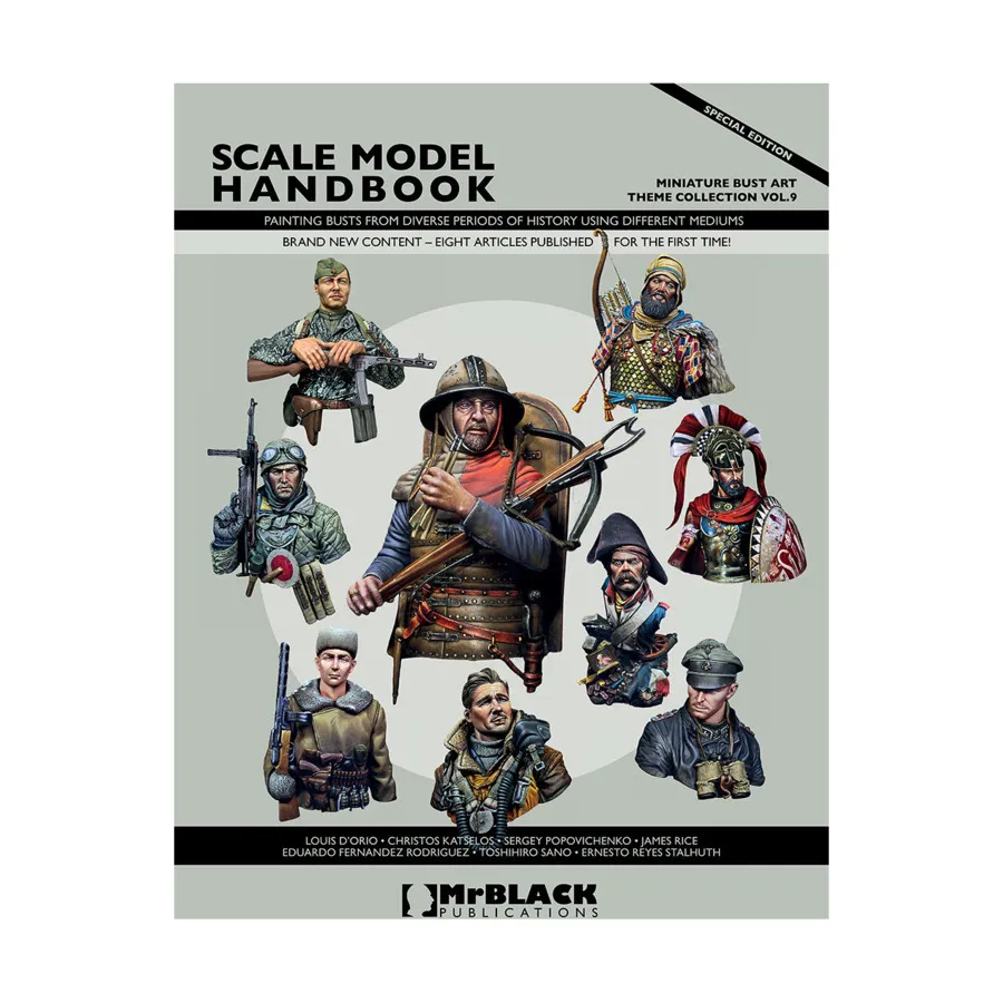 Коллекция тем Vol. 9 - Миниатюрный бюст, Scale Model Handbook - Theme Collections
Коллекция тем Vol. 9 - Миниатюрный бюст, Scale Model Handbook - Theme Collections