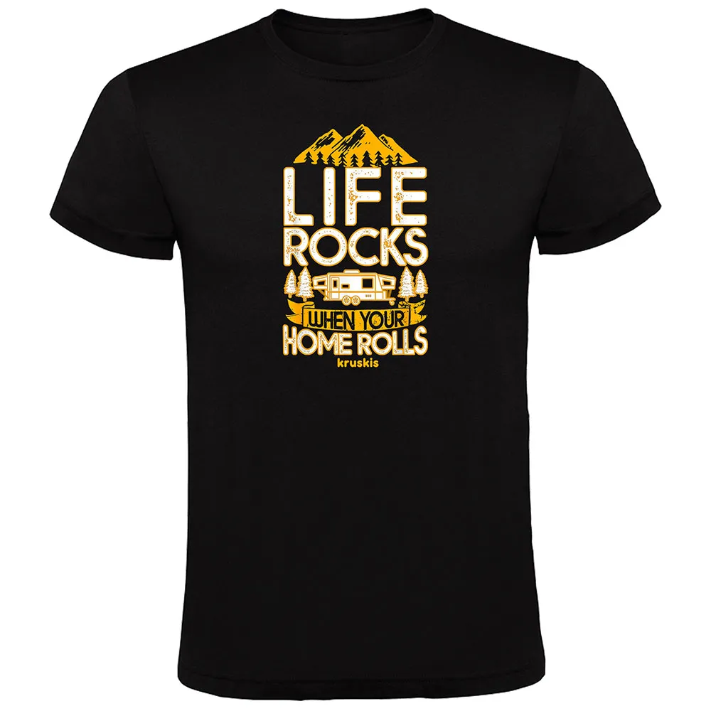 Футболка с коротким рукавом Kruskis Your Home Rolls, черный
Футболка с коротким рукавом Kruskis Your Home Rolls, черный