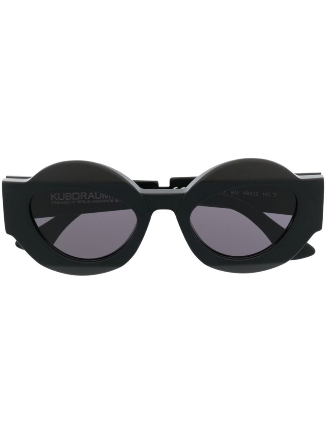 Kuboraum солнцезащитные очки в круглой оправе, черный
Kuboraum солнцезащитные очки в круглой оправе, черный