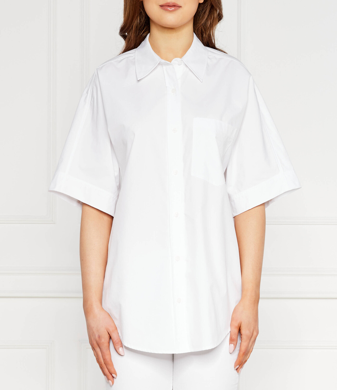 Рубашка Calvin Klein Oversize fit, белый
Рубашка Calvin Klein Oversize fit, белый