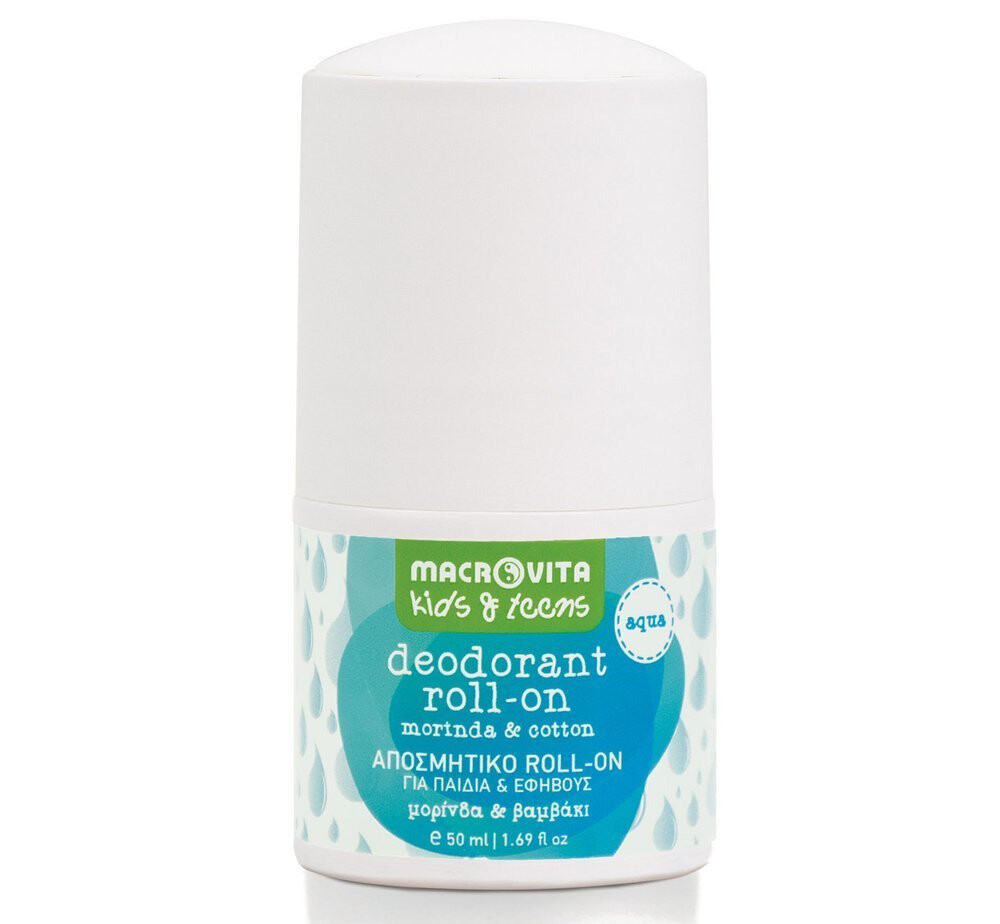 MACROVITA KIDS шариковый дезодорант для мальчиков АКВА с мориндой и хлопком 50мл
MACROVITA KIDS шариковый дезодорант для мальчиков АКВА с мориндой и хлопком 50мл
