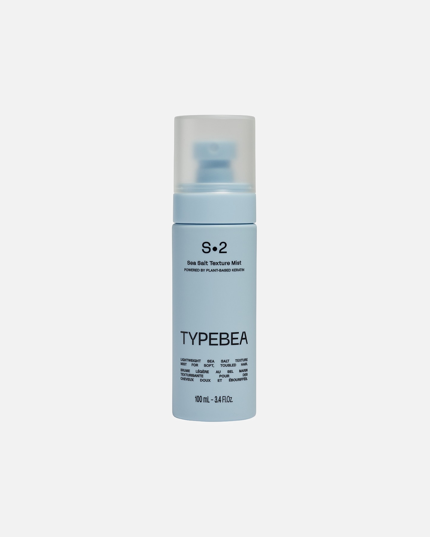 Жидкость для укладки волос Typebea, s2 sea salt texture mist
Жидкость для укладки волос Typebea, s2 sea salt texture mist
