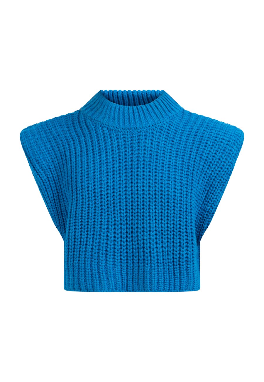 Тонкий вязаный свитер MYMO Sweater, синий
Тонкий вязаный свитер MYMO Sweater, синий