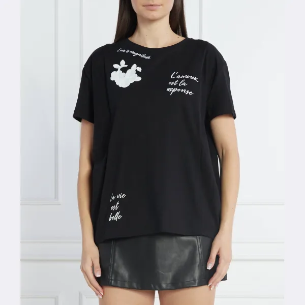 Футболка стандартного кроя Actitude_Twinset, черный
Футболка стандартного кроя Actitude_Twinset, черный