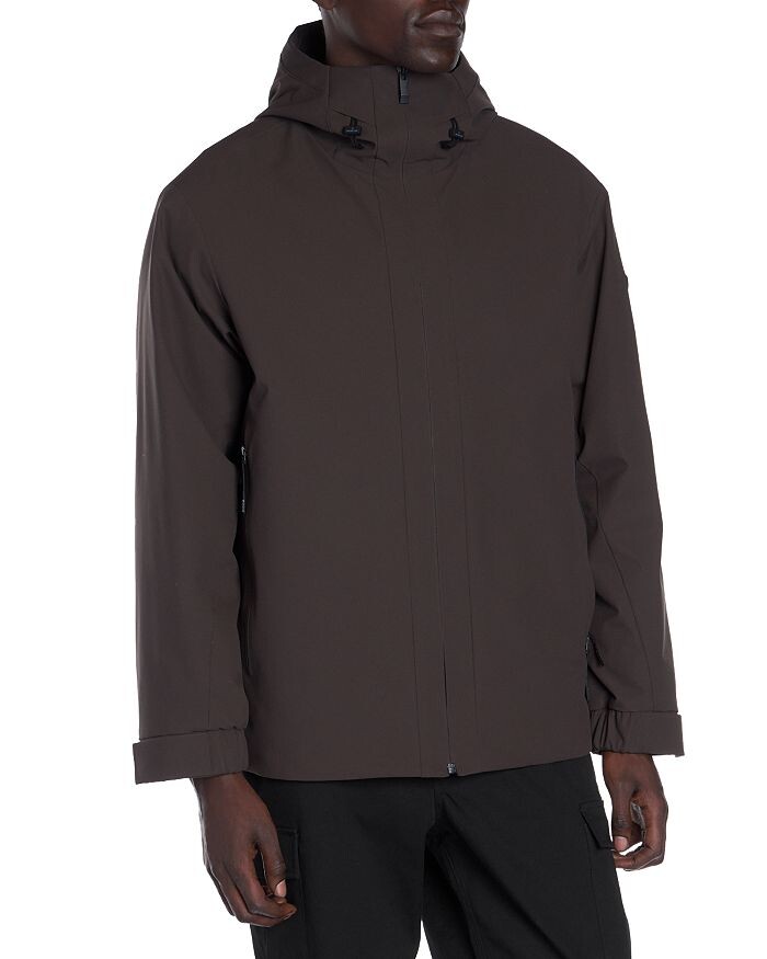 Moncler Riz Ripstop Пуховик с капюшоном, коричневый
Moncler Riz Ripstop Пуховик с капюшоном, коричневый