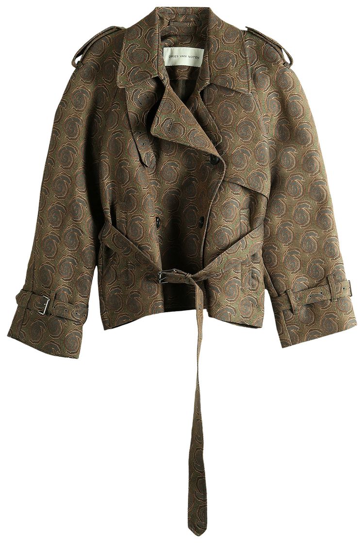 Короткое пальто Dries Van Noten Ristos, мультиколор
Короткое пальто Dries Van Noten Ristos, мультиколор