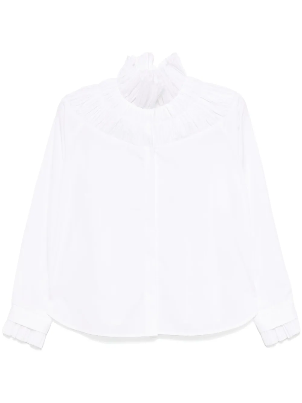 Рубашка с объемным воротником Shanshan Ruan, белый
Рубашка с объемным воротником Shanshan Ruan, белый