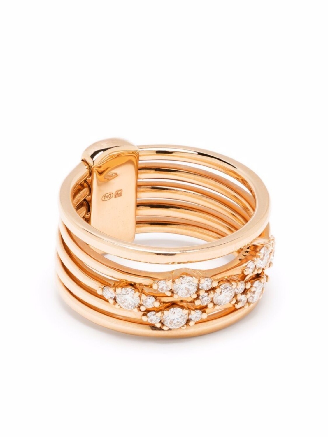 Кольцо Venice из розового золота с бриллиантами Tirisi, розовый
Кольцо Venice из розового золота с бриллиантами Tirisi, розовый