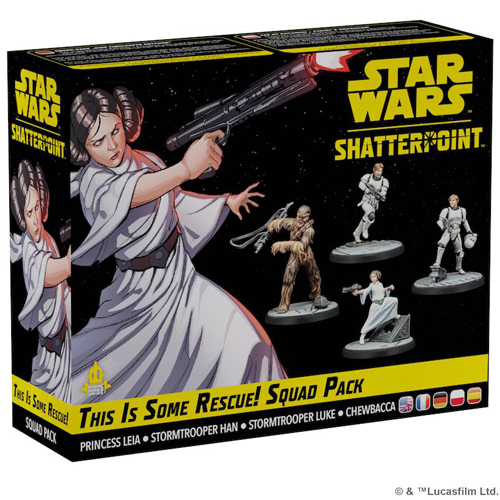 Фигурка This Is Some Rescue! (Princess Leia Squad Pack) Star Wars: Shatterpoint 
Фигурка This Is Some Rescue! (Princess Leia Squad Pack) Star Wars: Shatterpoint