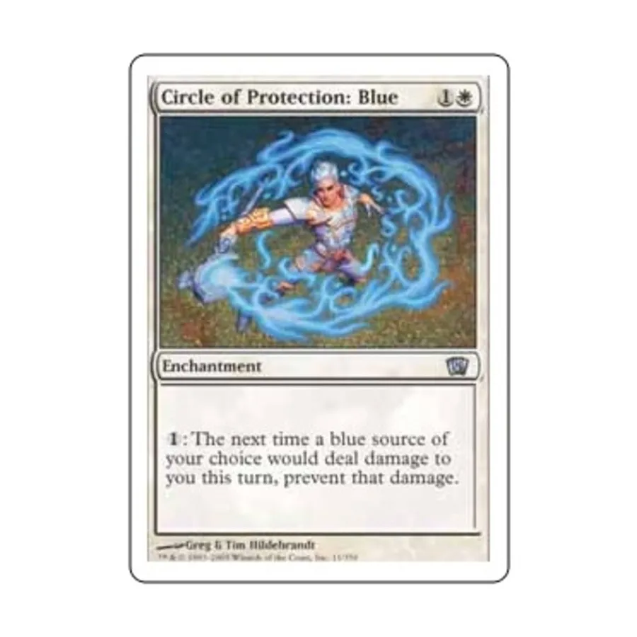 CCG Круг защиты: Синий (U), MTG - 8th Edition
CCG Круг защиты: Синий (U), MTG - 8th Edition