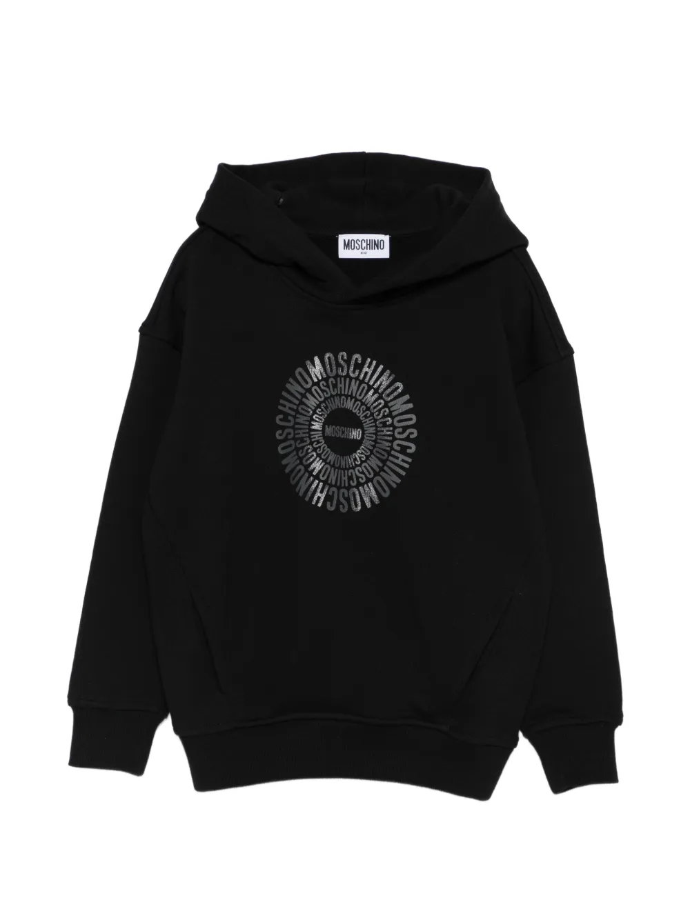 Худи с логотипом Moschino Kids, черный
Худи с логотипом Moschino Kids, черный