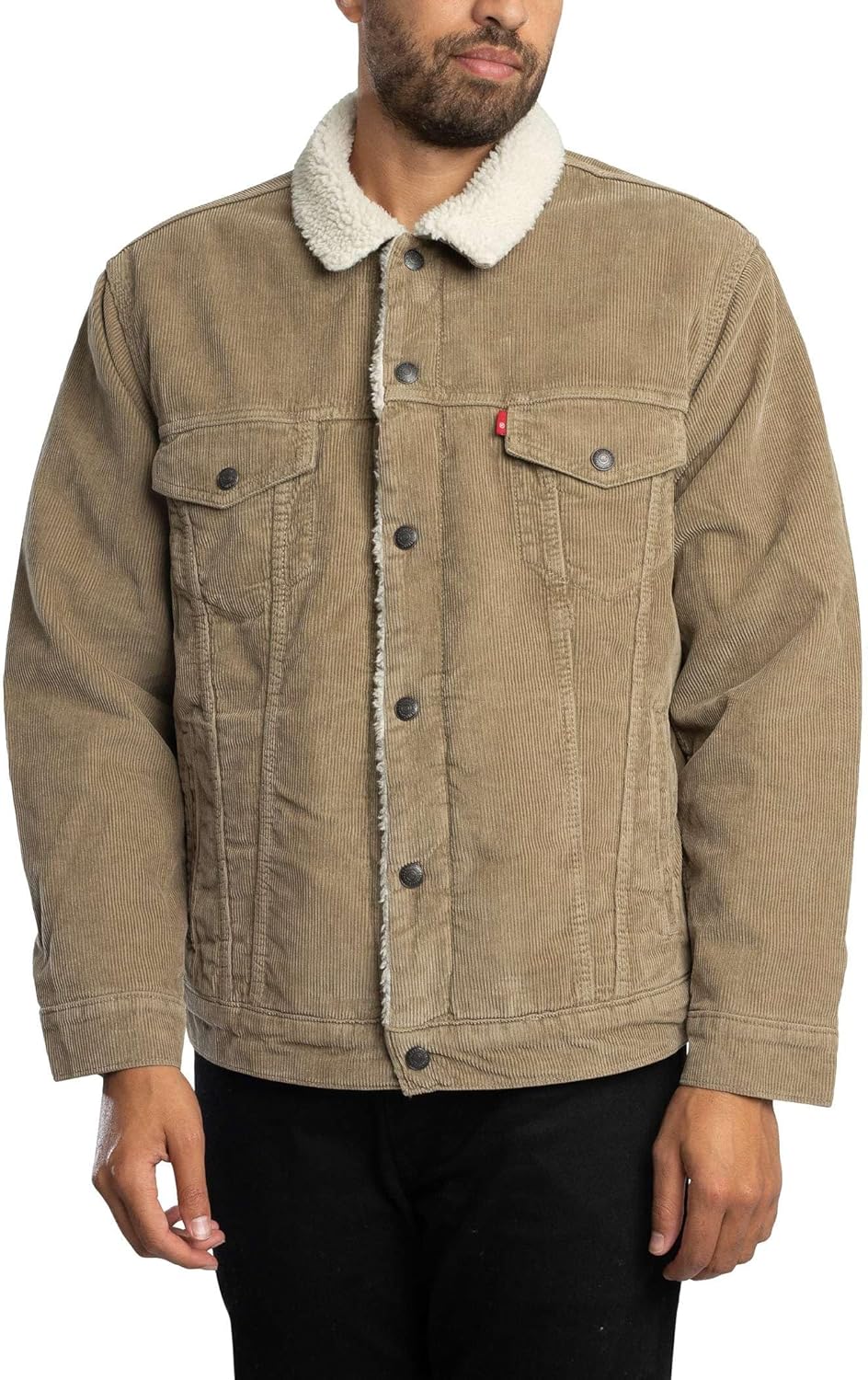 Мужская куртка Levi's свободного кроя Sherpa Trkr (1 шт.), Timber Wolf
Мужская куртка Levi's свободного кроя Sherpa Trkr (1 шт.), Timber Wolf