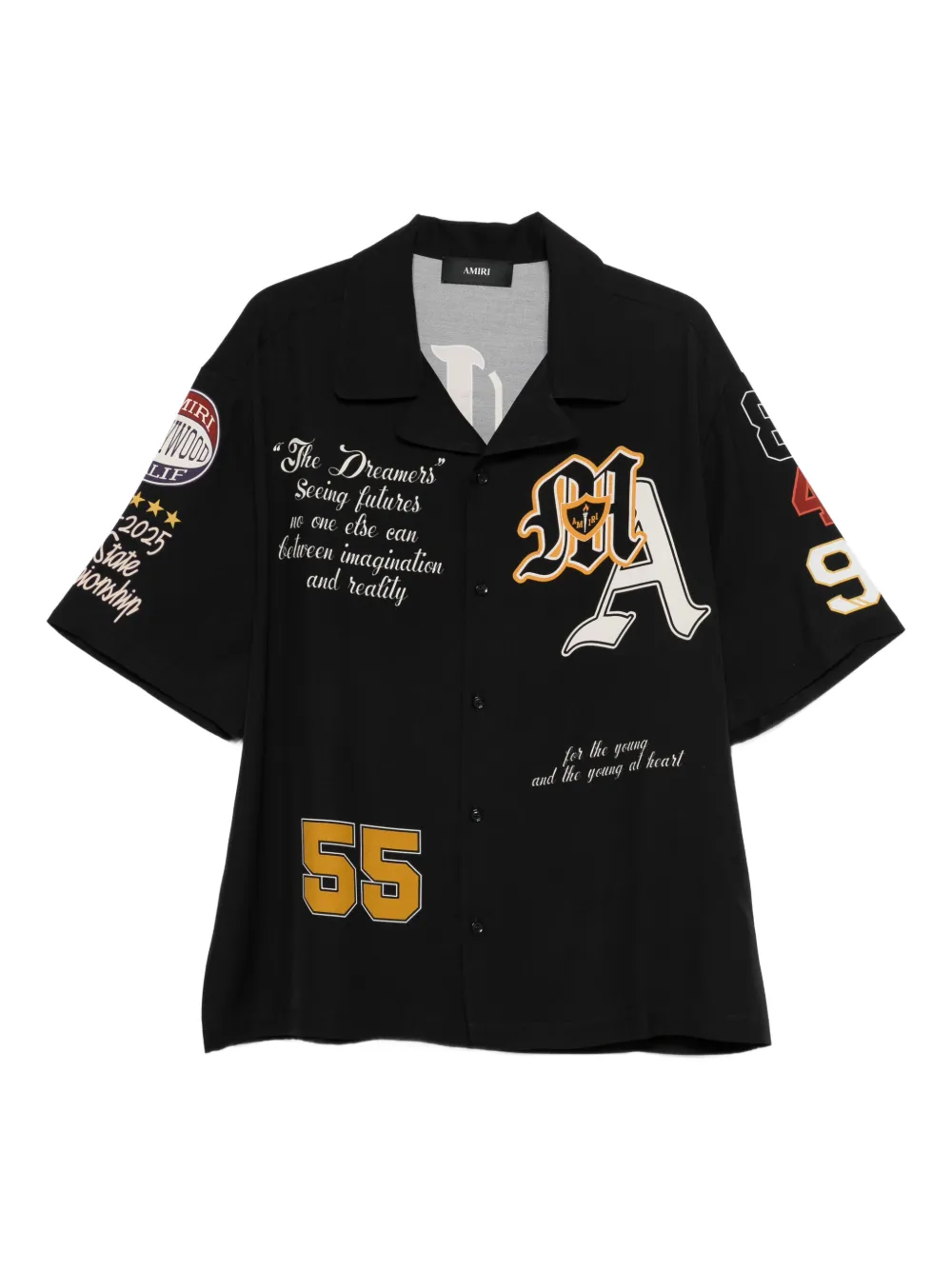 Рубашка с графическим принтом Amiri, черный
Рубашка с графическим принтом Amiri, черный