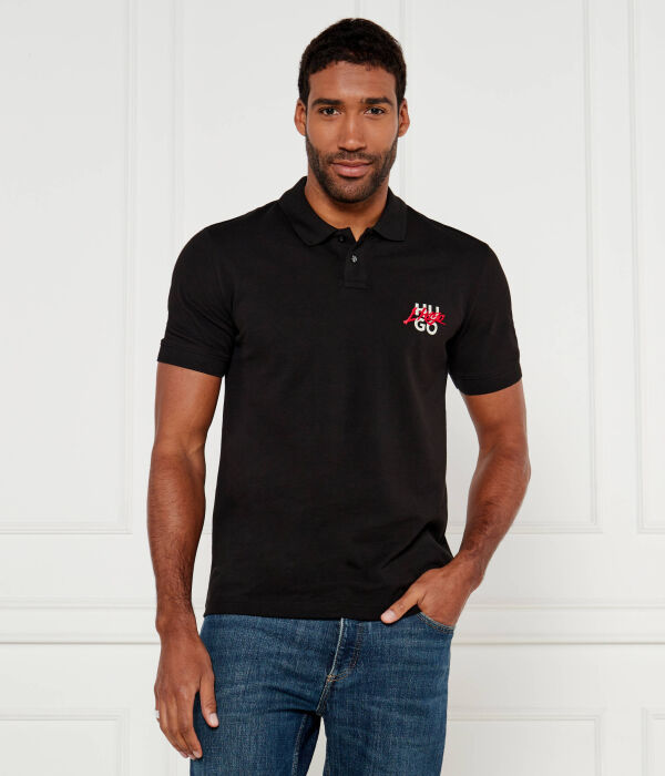Рубашка поло Regular fit Hugo, черный
Рубашка поло Regular fit Hugo, черный