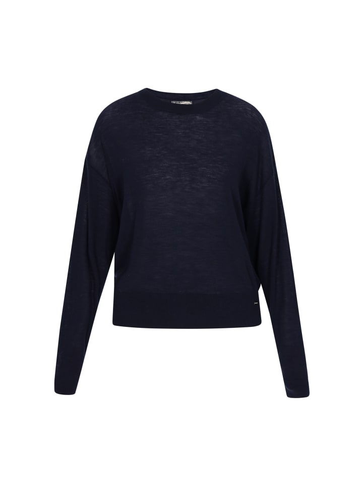 DreiMaster Женский пуловер темно-синего цвета
DreiMaster Женский пуловер темно-синего цвета