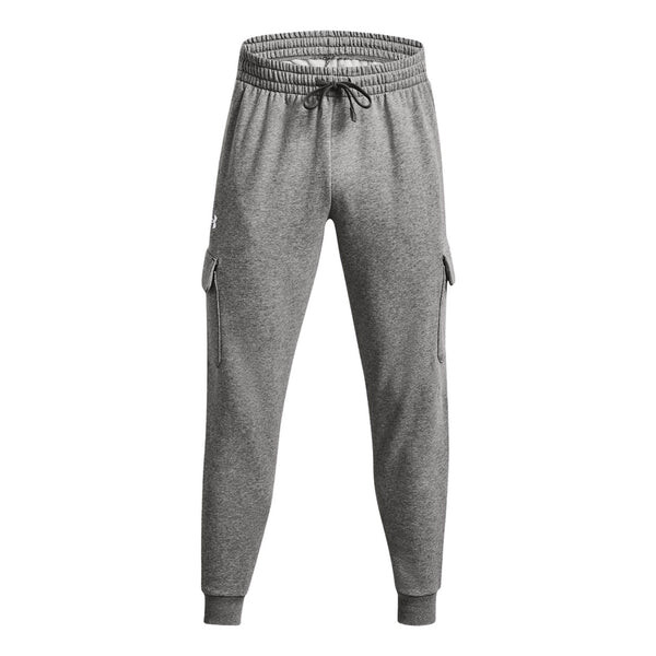 Брюки rival fleece cargo joggers 'grey' Under Armour, серый 
Брюки rival fleece cargo joggers 'grey' Under Armour, серый