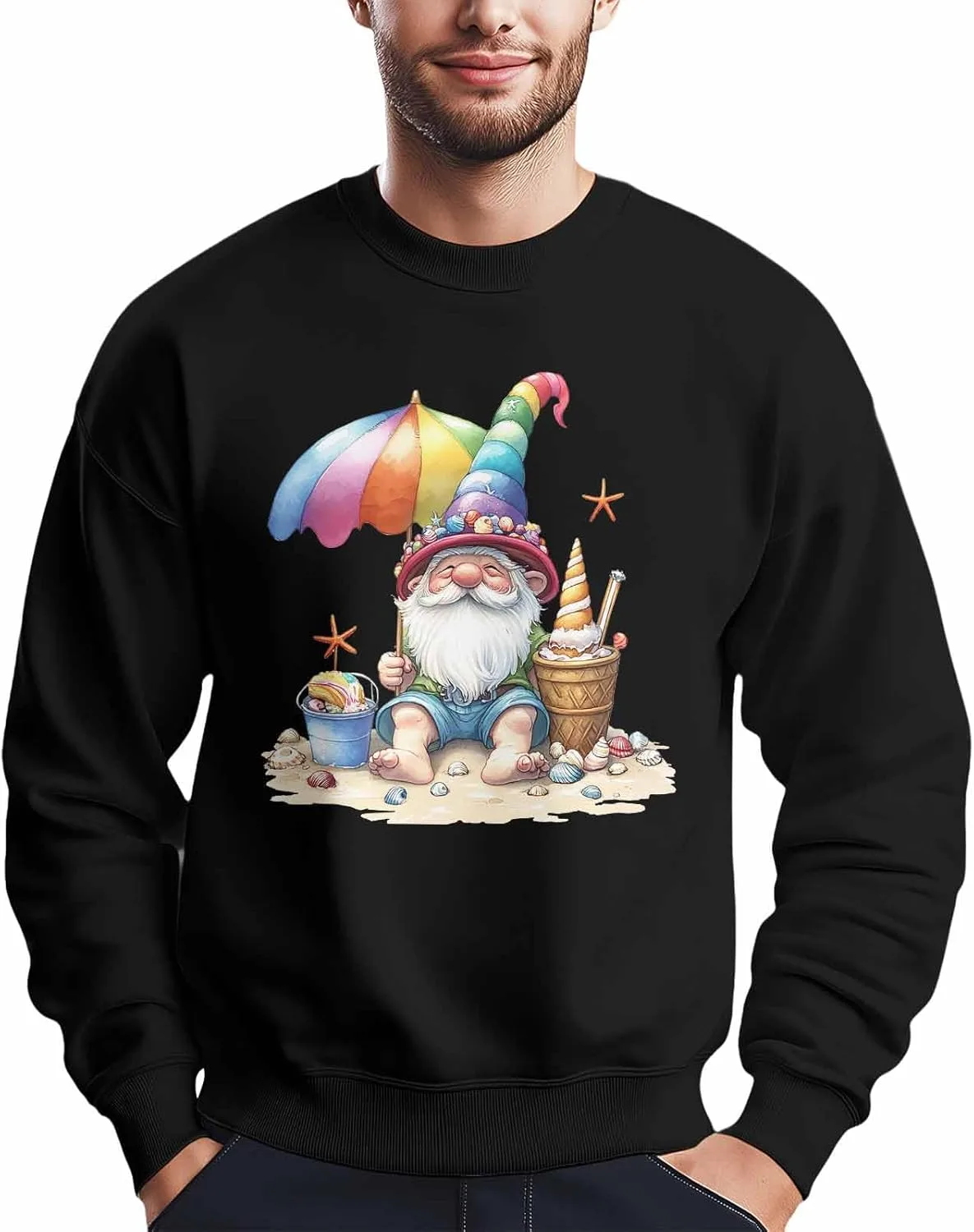 Мужской свитшот с принтом Gnome Beach Shell, лонгслив Winvebermior
Мужской свитшот с принтом Gnome Beach Shell, лонгслив Winvebermior