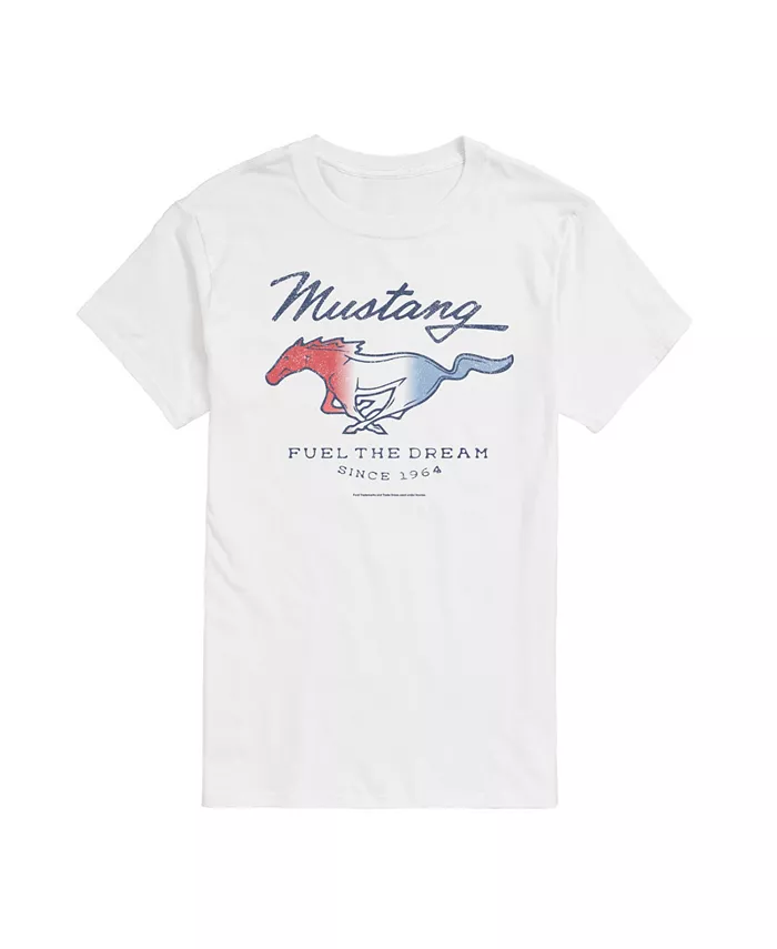 Мужская футболка с коротким рукавом Ford Mustang AIRWAVES, белый
Мужская футболка с коротким рукавом Ford Mustang AIRWAVES, белый