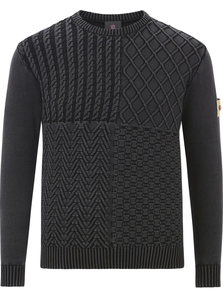 Пуловер Jan Vanderstorm Pullover RABBE, черный
Пуловер Jan Vanderstorm Pullover RABBE, черный