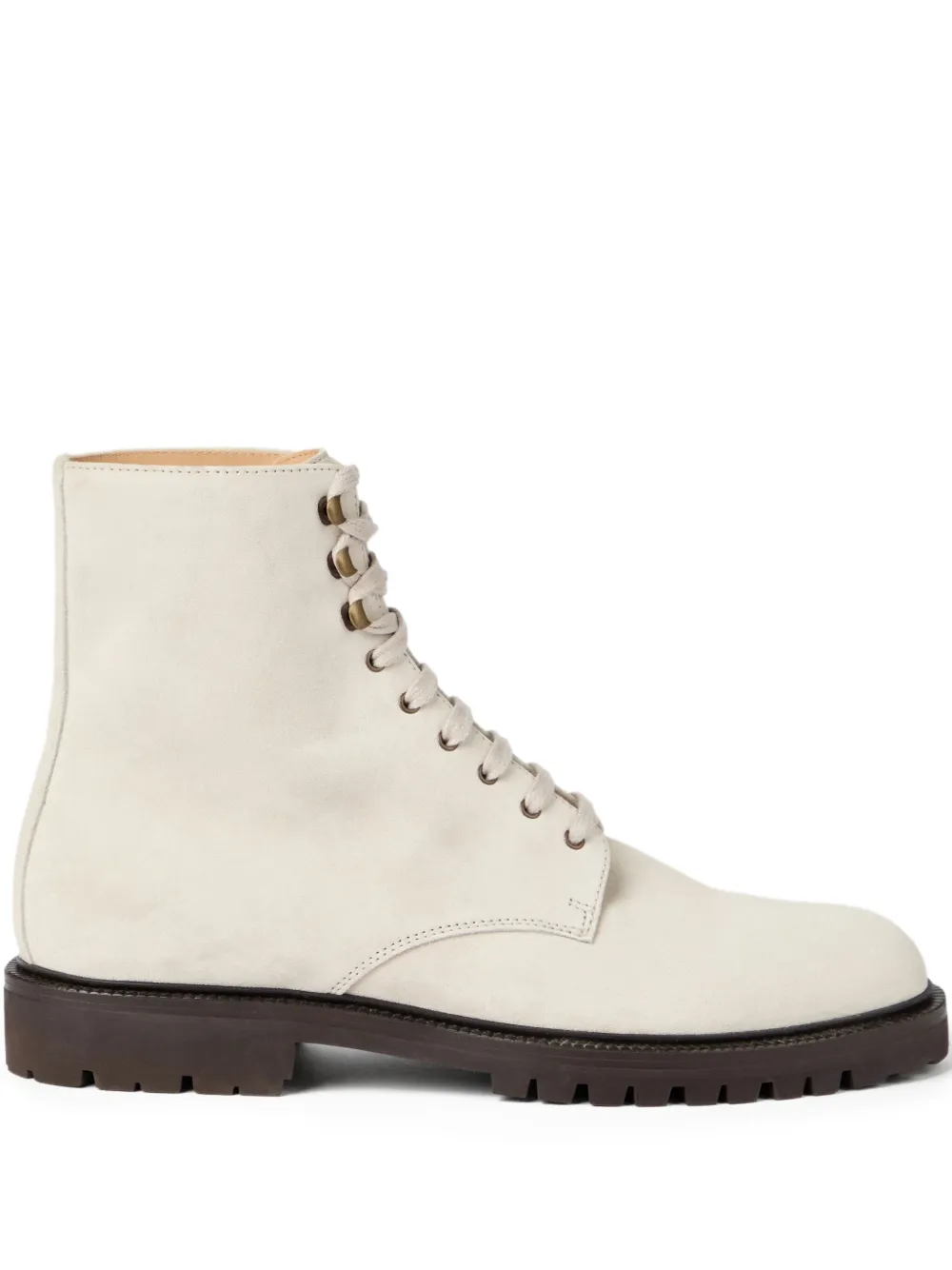 Ботинки на шнуровке Brunello Cucinelli, нейтральный 
Ботинки на шнуровке Brunello Cucinelli, нейтральный