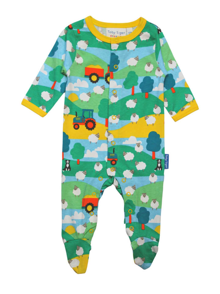 Пижама Toby Tiger, зеленый
Пижама Toby Tiger, зеленый