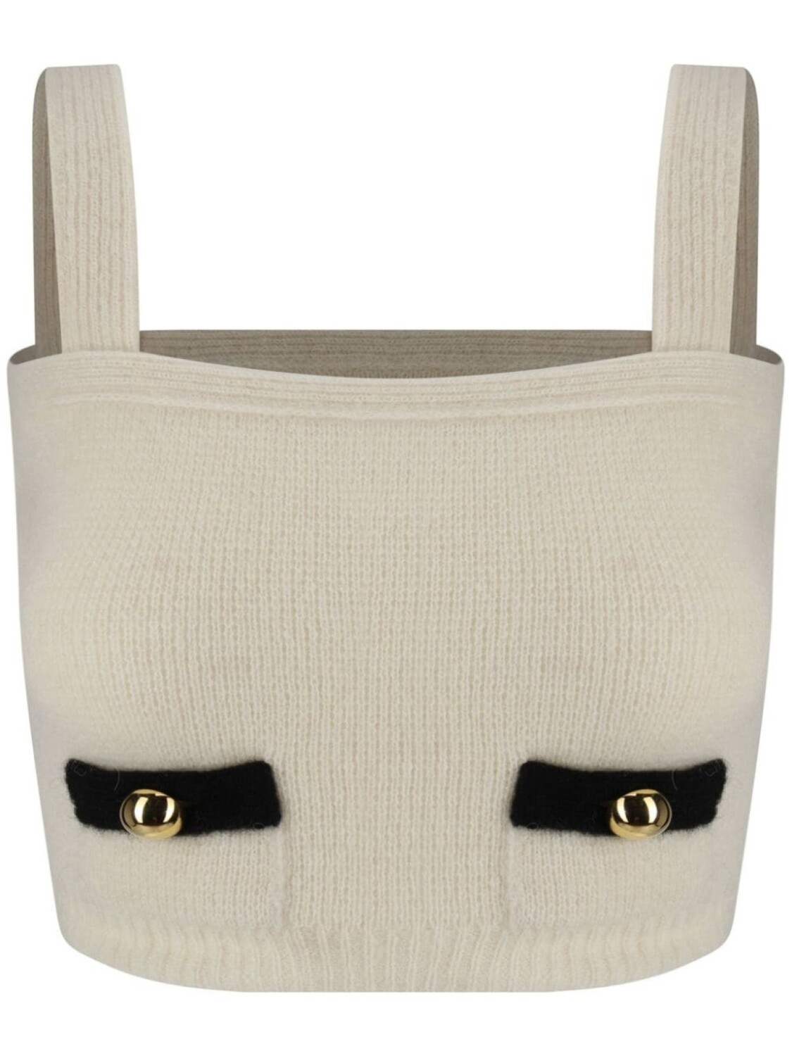 Alessandra Rich топ из ребристого трикотажа, нейтральный цвет
Alessandra Rich топ из ребристого трикотажа, нейтральный цвет