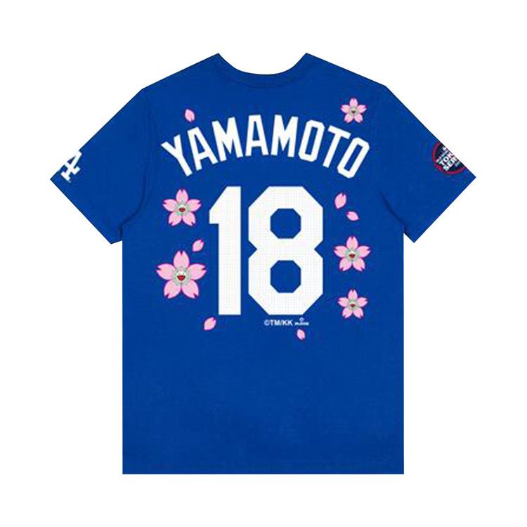 Футболка Nike x Takashi Murakami x MLB World Tour Tokyo Series 2025 Yamamoto Dodgers Short-Sleeve Tee, Blue
Футболка Nike x Takashi Murakami x MLB World Tour Tokyo Series 2025 Yamamoto Dodgers Short-Sleeve Tee, Blue