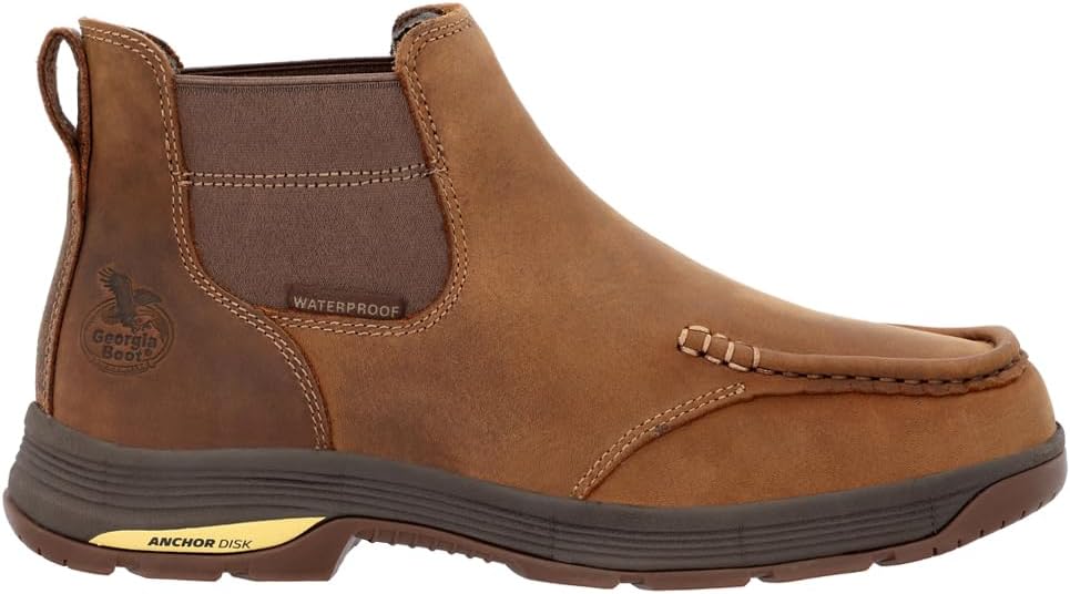 Ботинки Georgia Boot Athens SuperLyte водонепроницаемые челси, коричневый
Ботинки Georgia Boot Athens SuperLyte водонепроницаемые челси, коричневый