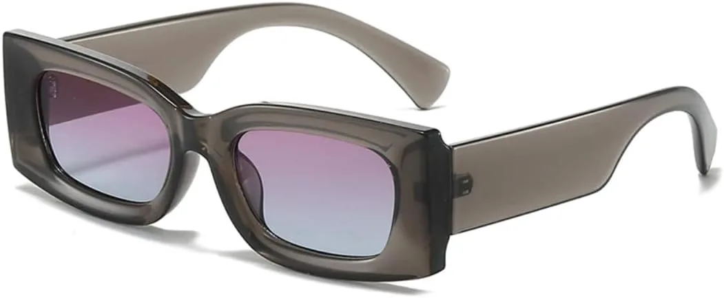 Популярные модные квадратные солнцезащитные очки конфетных цветов для женщин, ретро-градиентные мужские очки с защитой от УФ-излучения UV400 TVTBBVV, Grey Purple Blue
Популярные модные квадратные солнцезащитные очки конфетных цветов для женщин, ретро-градиентные мужские очки с защитой от УФ-излучения UV400 TVTBBVV, Grey Purple Blue