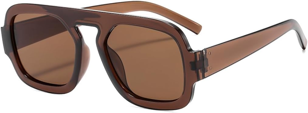 Солнцезащитные очки с защитой UV400 | Большая оправа, линзы конфетных цветов | Для женщин и мужчин, для занятий спортом на открытом воздухе и вождения DSVIGF, C4 Brown
Солнцезащитные очки с защитой UV400 | Большая оправа, линзы конфетных цветов | Для женщин и мужчин, для занятий спортом на открытом воздухе и вождения DSVIGF, C4 Brown