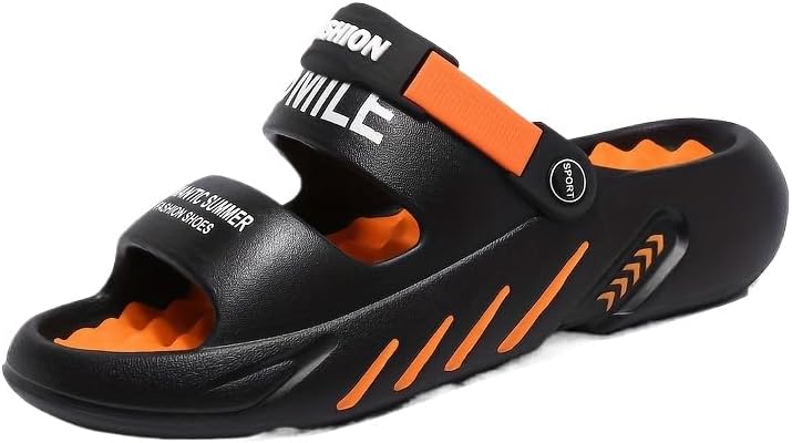 Мужские сандалии модного уличного стиля с контрастной расцветкой, открытым носком, дышащие, с массивной подошвой, удобные, противоскользящие, долговечные, из EVA, с защитой от запаха, летние мужские сандалии Hhhchpm, черный
Мужские сандалии модного уличного стиля с контрастной расцветкой, открытым носком, дышащие, с массивной подошвой, удобные, противоскользящие, долговечные, из EVA, с защитой от запаха, летние мужские сандалии Hhhchpm, черный
