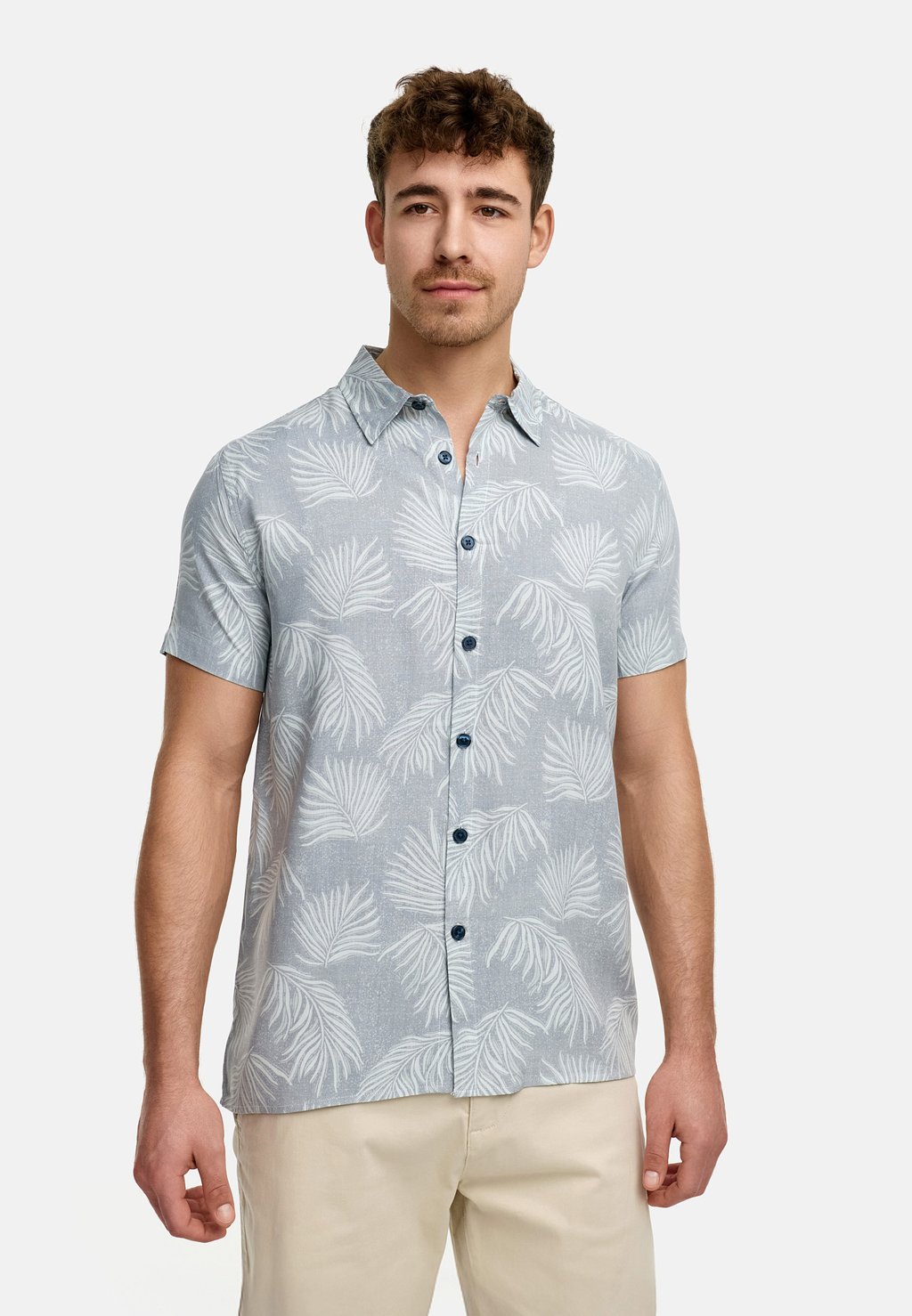 Рубашка KURZARM MILKY INDICODE JEANS, темно-синий
Рубашка KURZARM MILKY INDICODE JEANS, темно-синий