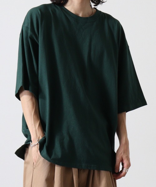 Футболка с коротким рукавом свободного кроя, с принтом и вышивкой CROSS & STITCH, темно-зеленый
Футболка с коротким рукавом свободного кроя, с принтом и вышивкой CROSS & STITCH, темно-зеленый