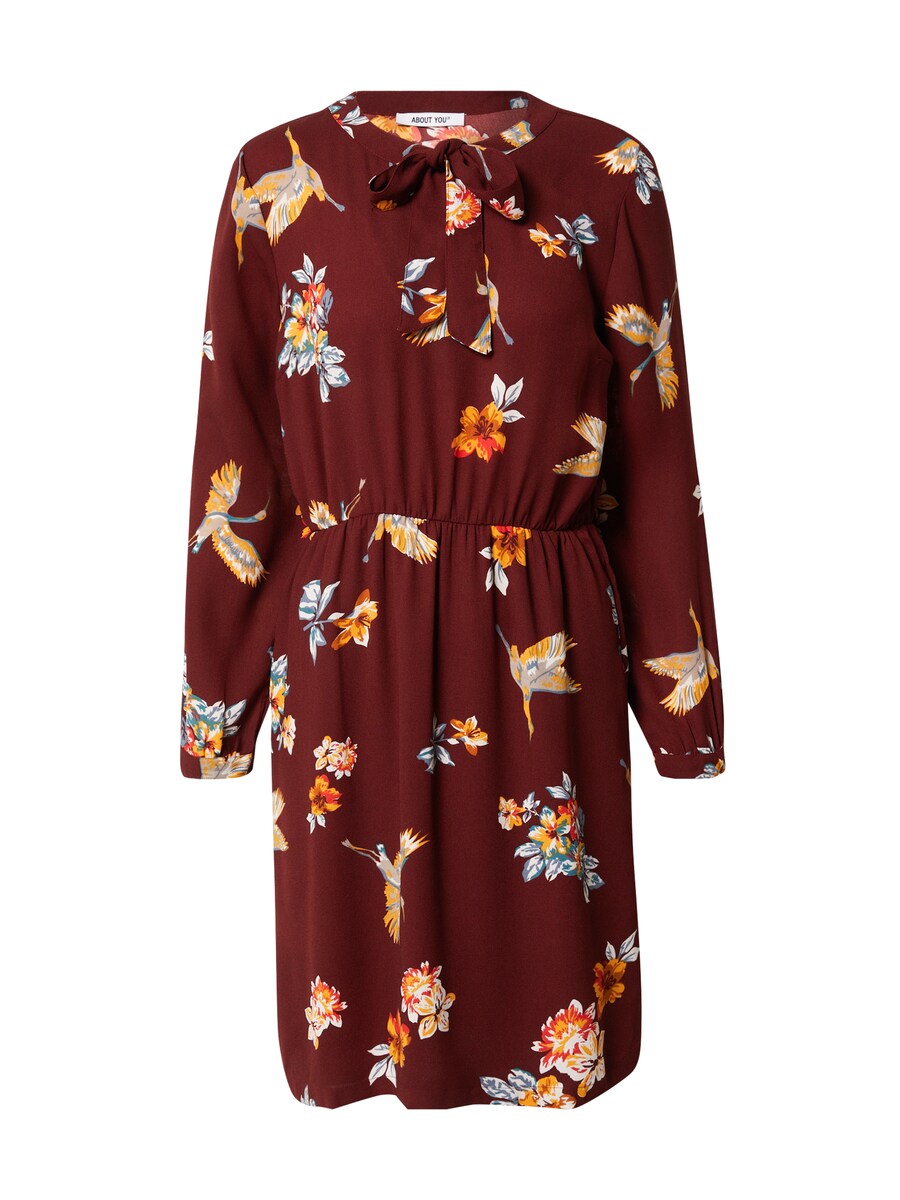 Платье-рубашка ABOUT YOU Carolina, темно-красный 
Платье-рубашка ABOUT YOU Carolina, темно-красный