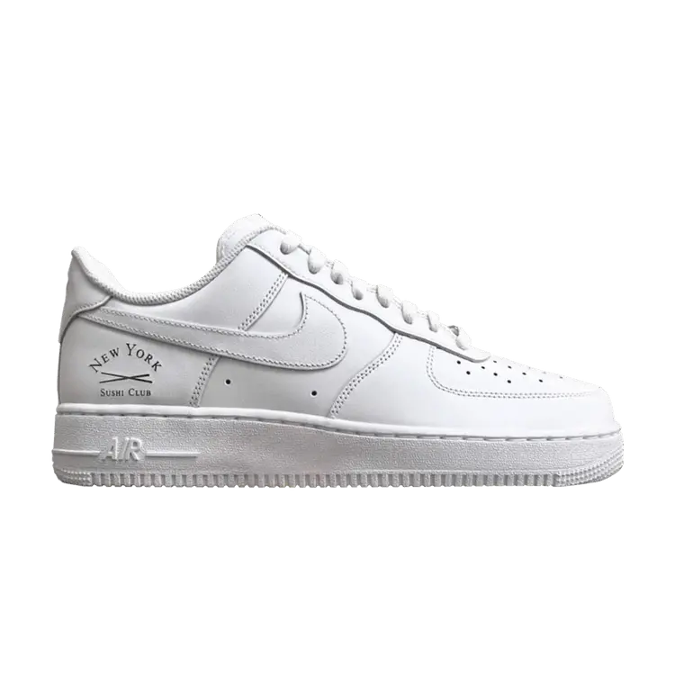 Кроссовки Nike Sushi Club x Air Force 1 '07 'New York', белый
Кроссовки Nike Sushi Club x Air Force 1 '07 'New York', белый