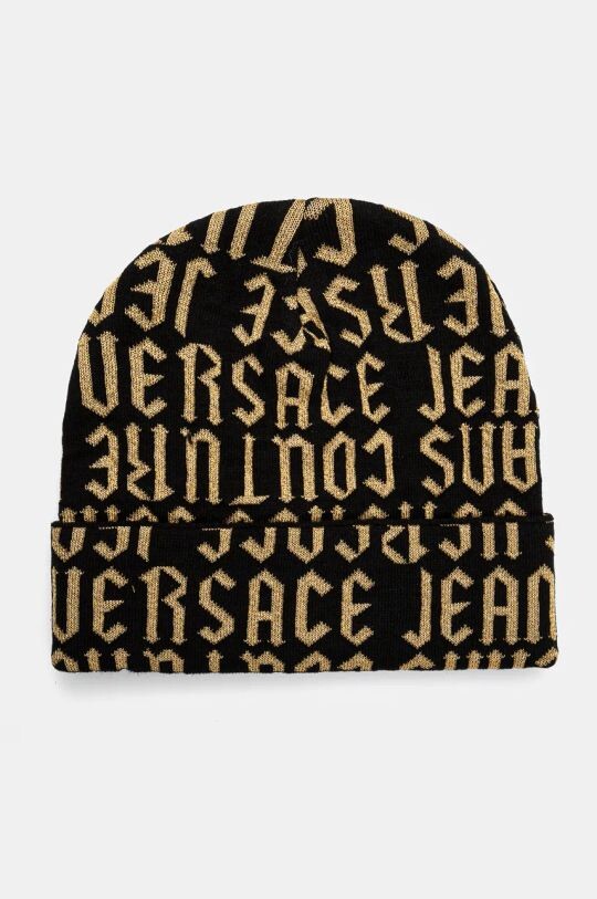 Шапка Versace Jeans Couture, черный 
Шапка Versace Jeans Couture, черный
