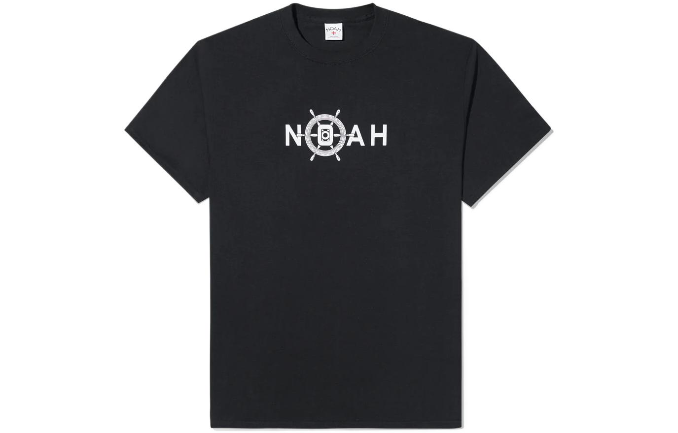 Футболка с принтом штурвала NOAH, черный
Футболка с принтом штурвала NOAH, черный