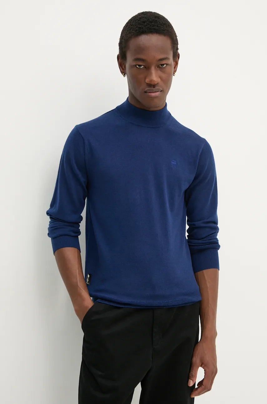 Шерстяной свитер G-Star Raw, темно-синий
Шерстяной свитер G-Star Raw, темно-синий
