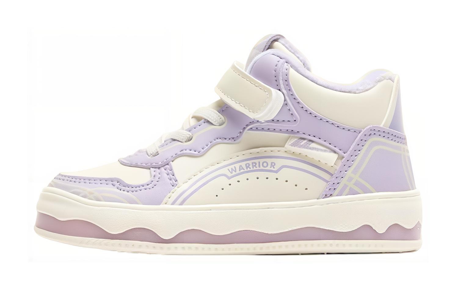 Warrior Антискользящие Износостойкие Высокие Детские Скейтбординговые Ботинки Фиолетовые Детские, Бежево-Розовые 
Warrior Антискользящие Износостойкие Высокие Детские Скейтбординговые Ботинки Фиолетовые Детские, Бежево-Розовые