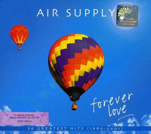 CD диск Air Supply: Forever Love: Greatest Hits
CD диск Air Supply: Forever Love: Greatest Hits