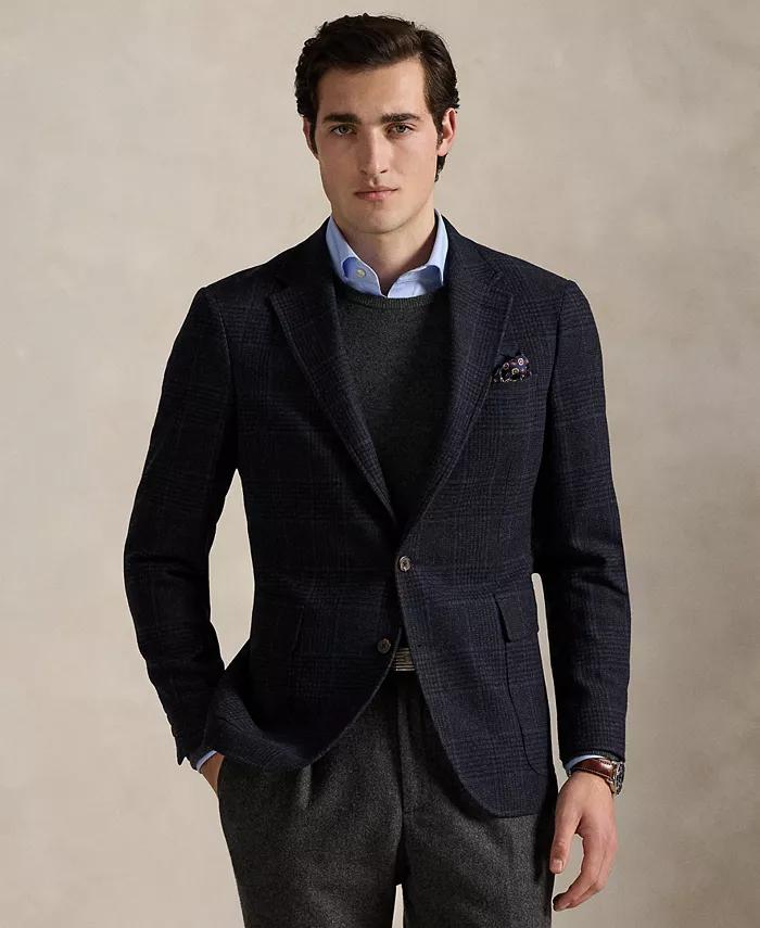 Мужское поло Modern Glen Plaid Blazer Polo Ralph Lauren, синий
Мужское поло Modern Glen Plaid Blazer Polo Ralph Lauren, синий