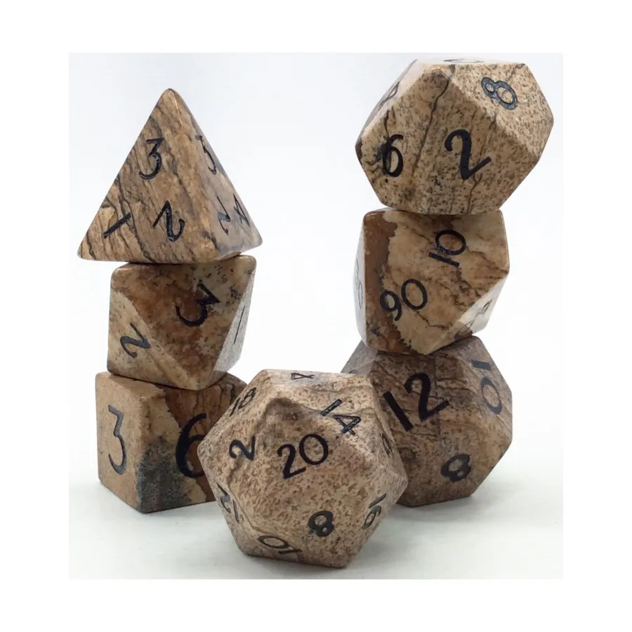 Набор Poly - Картина Джаспер с черным (7), Semi Precious Stone Dice (Level Up Dice)
Набор Poly - Картина Джаспер с черным (7), Semi Precious Stone Dice (Level Up Dice)